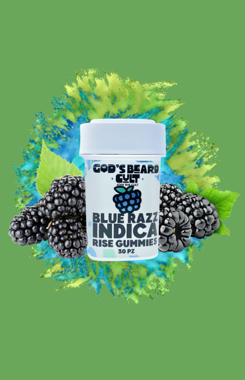 D9 Rise Gummies | Blue Razz By GBC