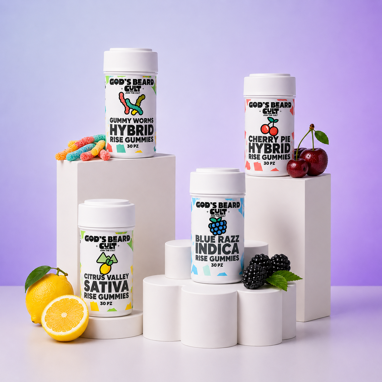 D9 Rise Gummies | Cherry Pie By GBC