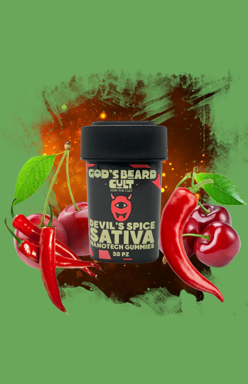 Nanotech-Gummies Sativa 5 mg | Devil's Spice By GBC