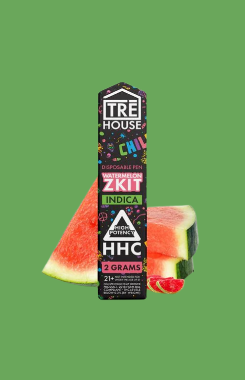 Tre House | Vape Desechable HHC 2000 mg | 2 ml | WATERMELON ZKIT