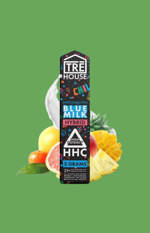 Tre House | Vape Desechable Live Resin HHC 2000 mg | 2 ml | BLUE MILK