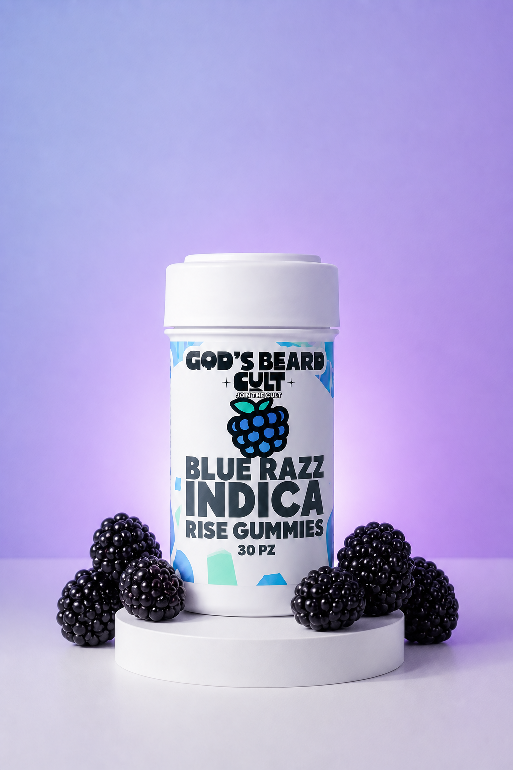 D9 Rise Gummies |  Blue Razz By GBC