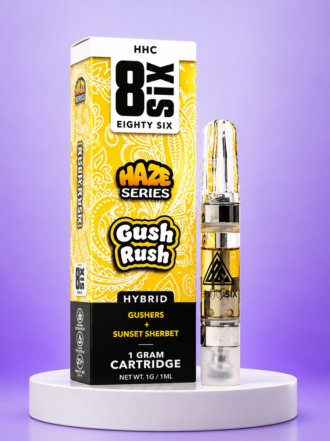 Eighty Six | Cartucho de Wax Desechable HHC 1000 mg