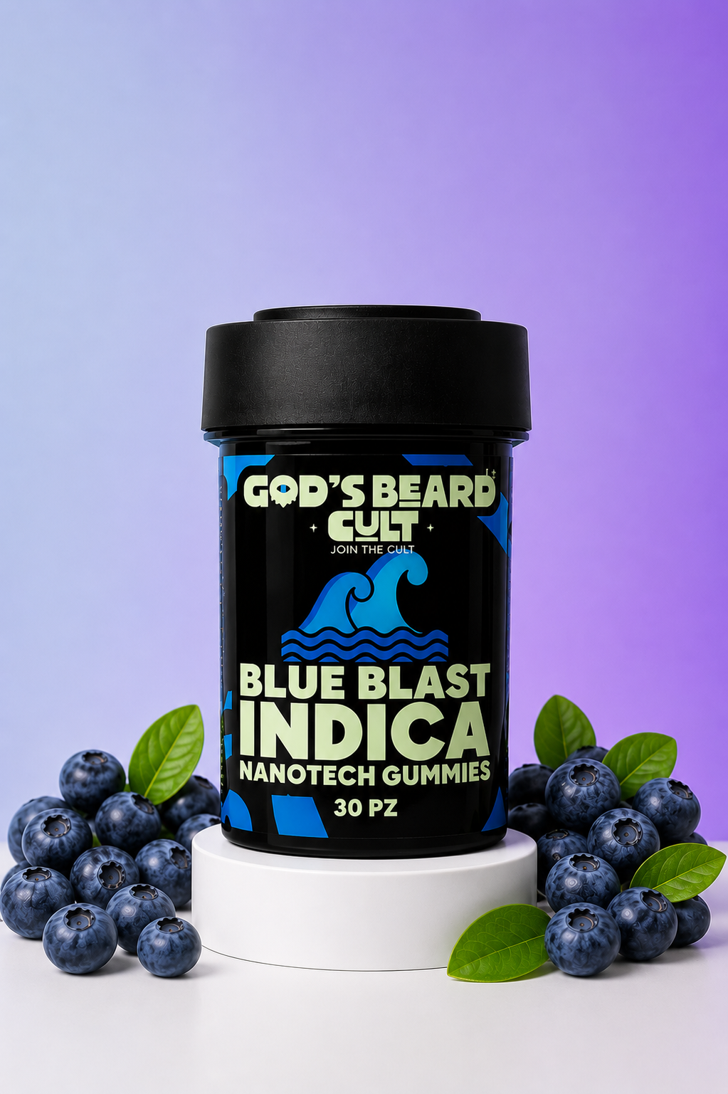 Nanotech-Gummies indica 15MG | Blueblast By GBC